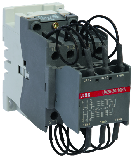 ABB - Contactor Ua Series Ua26-30-10Ra 110V 50Hz / 110-120V 60Hz - 1SBL241024R8410-E⚡shock