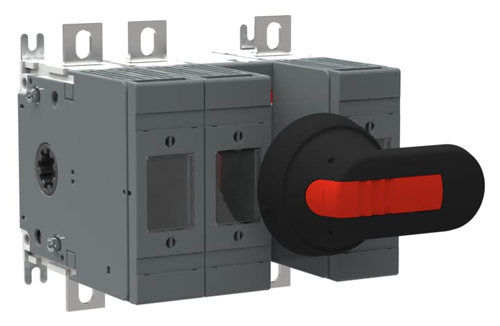 ABB - Frontaal Bediende Lastscheider Os Serie 3P, 160A, Mechanisme Tussen De Polen - 1SCA121670R1001-E⚡shock