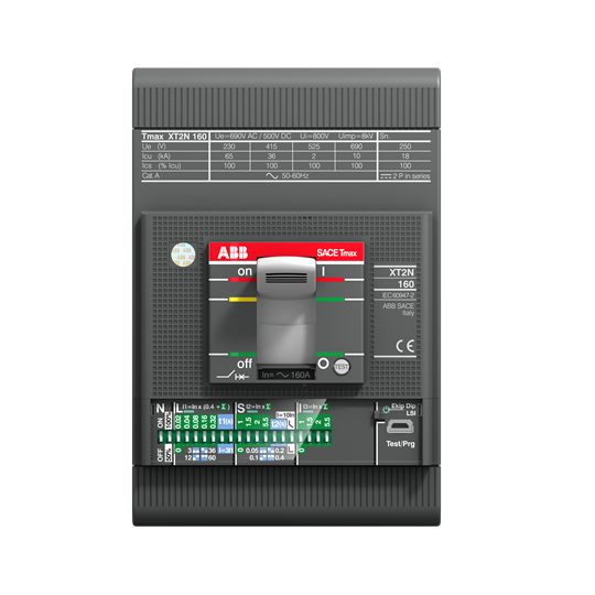 ABB - Xt2H 160 Ekip Ls/I In=100A 3P F F - 1SDA067860R1-E⚡shock