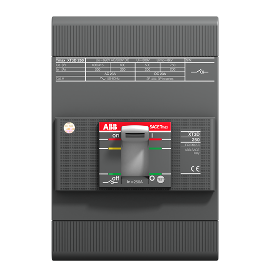 ABB - Xt3D 250 3P F F - 1SDA068210R1-E⚡shock