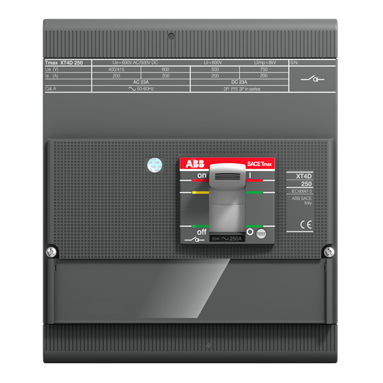 ABB - Xt4D 250 4P F F - 1SDA068213R1-E⚡shock