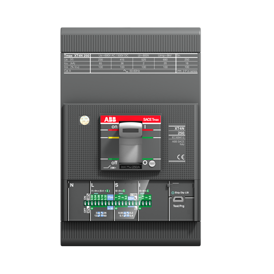 ABB - Xt4H 160 Ekip E-Lsig In=100A 3P F F - 1SDA069623R1-E⚡shock