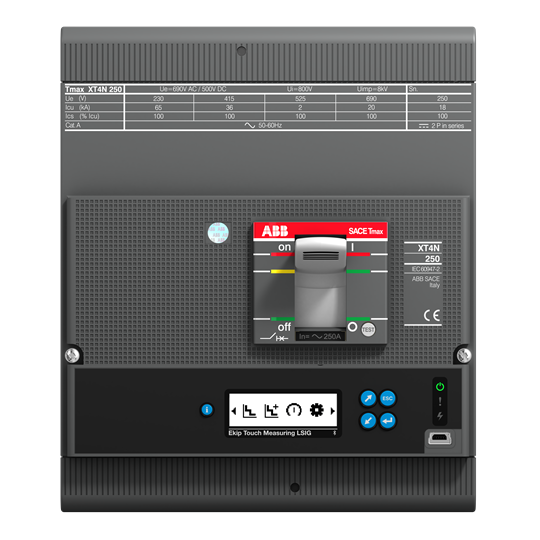 ABB - Xt4L 160 Ekip E-Lsig In=160A 4P F F - 1SDA069639R1-E⚡shock