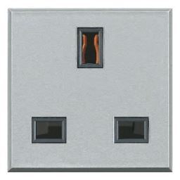 BTICINO - AXOLUTE BS STOPCONTACT 2 MODULES LICHT - HC4150-E⚡shock