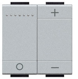 Bticino - LL-Dimmer 0-10V 300/600VA 2 mod schroefklemmenoefkl. tech - NT4410N-E⚡shock