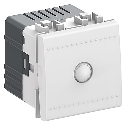 Bticino - LL energy saving switch 2-draads - 2 mod. - wit - N4003ES-E⚡shock