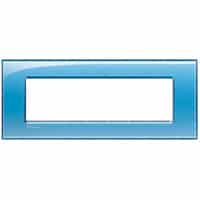 Bticino - LL-Rechthoek. afdekpl. 7 mod blauw - LNA4807AD-E⚡shock