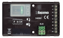 Bticino - MICRO LUIDSPR. 2-DRAADS VR 8 DRUKKNOPPEN - SFERA - 346991-E⚡shock