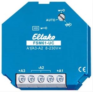 ELTAKO - INBOUW RADIO ZENDMODULE VOOR 2 DRUKKNOPPEN - FSM61-UC-E⚡shock