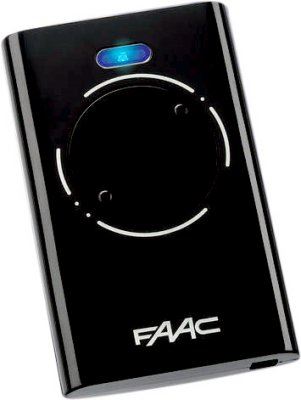 faac - TRANSMITTER XT2 868 SLH LR BLACK - 7870091-E⚡shock