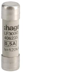 Hager - Industriële smeltpatroon 10x38 gG 0.5A - LF300G-E⚡shock