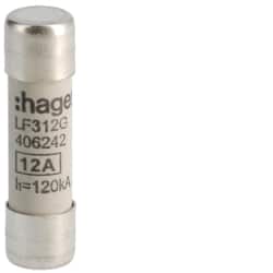 Hager - Industriële smeltpatroon 10x38 gG 12A - LF312G-E⚡shock