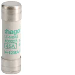 Hager - Industriële smeltpatroon 14x51 aM 45A - LF445M-E⚡shock