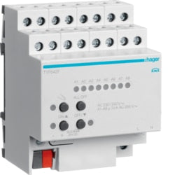 Hager - Knx fancoilactor 2-voudig 10A NO - TYF642F-E⚡shock