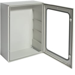 Hager - Orion Plus polyester doorz.deur 800x600x300 - FL279B-E⚡shock