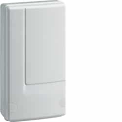 Hager - RF-ontvanger voor opbouw 1ingang + 1uitgang 10A ON/OFF IP55 Quicklink Knx - TRE400-E⚡shock