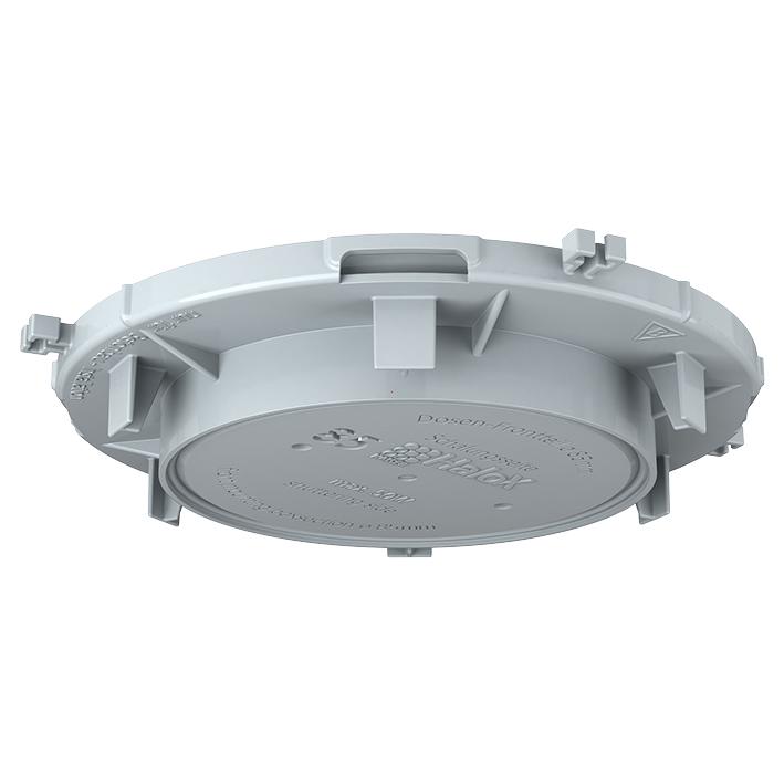 Helia - Inbouwbehuizing, HaloX® 100 frontdeel plafonddoorvoer Ø 85 mm Opvolgingtype voor Art.-nr. 1290-48 - 1281-04-E⚡shock