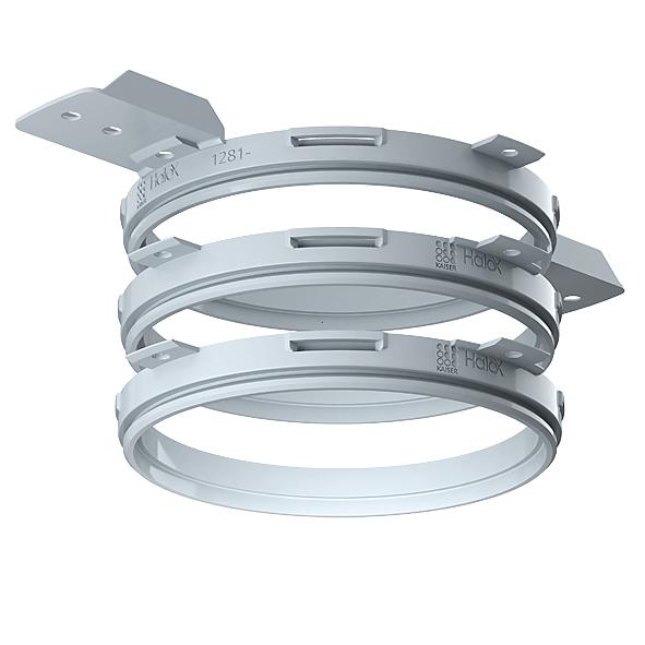 Helia - Inbouwbehuizing, HaloX® 100 inbouwset Inbouw achteraf in platenplafonds Opvolgingtype voor Art.-nr. - 1281-20-E⚡shock