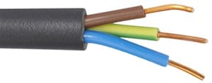 KABEL - Installatiekabel XVB - Cca 3G1,5 mm² ( B1000 ) - XVB3G15-E⚡shock