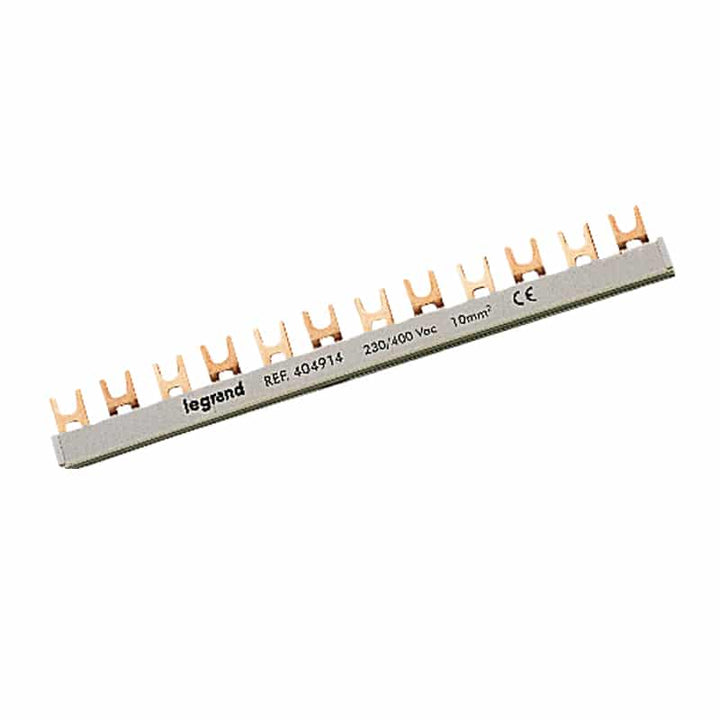 Legrand - Aansluitrail met vorken 2P 56 modules - 16mm² - 404914-E⚡shock