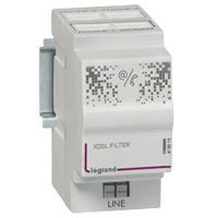 legrand - ADSL filter + tel Verdeelblok 3 uitgangen tel. Modulair - 413015-E⚡shock