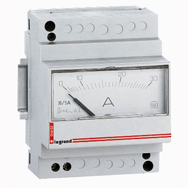 legrand - Ampèremeter analoog Directe aansluiting - 4 mod. - 4602-E⚡shock