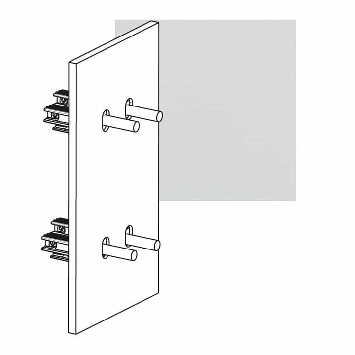 Legrand - ART 4x wissel vert. 10A - épure Satijn wit - AR67908-E⚡shock