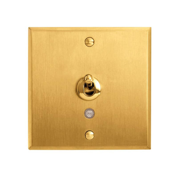 Legrand - ART drukknop +hendel verlicht 6A - mémoire Geborsteld goud - AR67217-E⚡shock