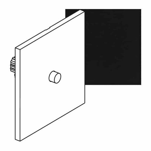 Legrand - ART drukknop rond 2A - épure Mat zwart - AR67810-E⚡shock