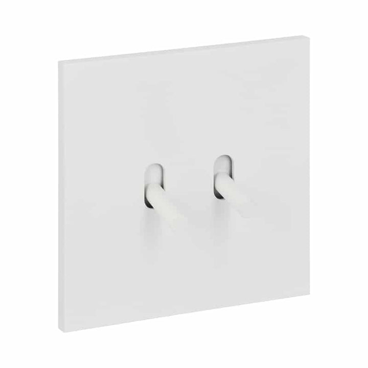 Legrand - ART dubbele wissel 10A - épure Satijn wit - AR67902-E⚡shock