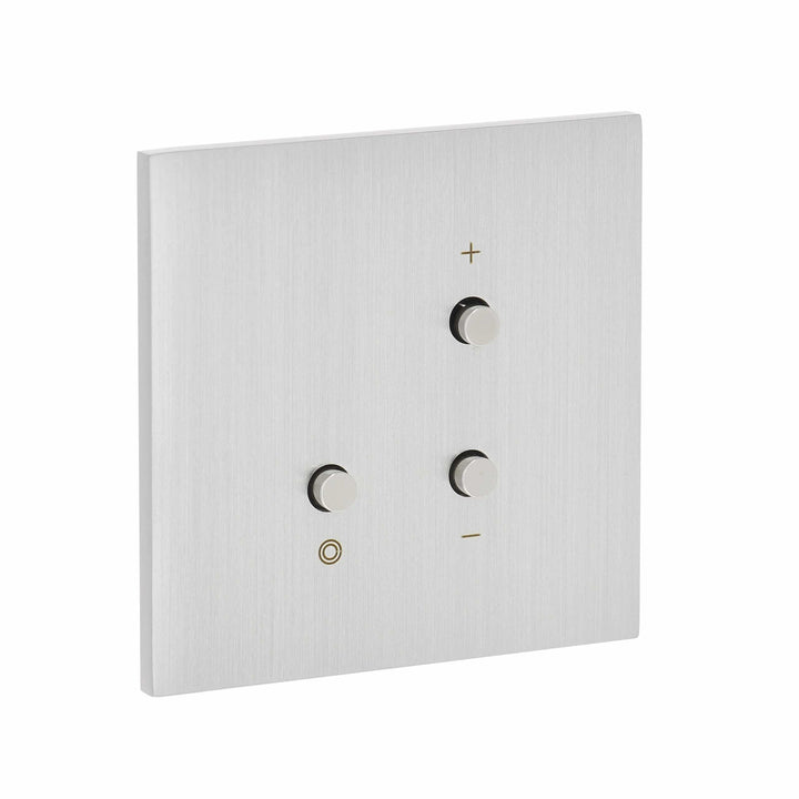 Legrand - ART universele dimmer 3/400W épure Geborsteld staal - AR67419-E⚡shock