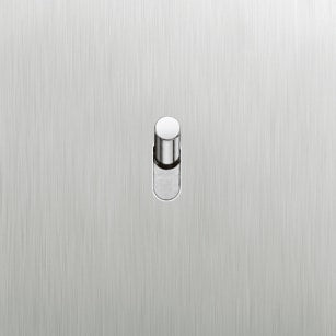 Legrand - ART wissel 10A - épure Geborsteld staal - AR67401-E⚡shock