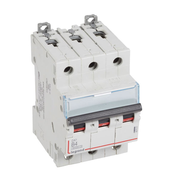 legrand - Autom. DX³ 6000A/10kA 3P B04 400V - 3 modules - 407557-E⚡shock