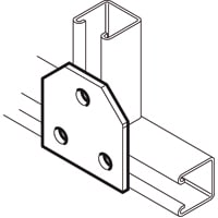 Legrand - Bevestigings T-stuk 90x90 RVS316L - SB555S-E⚡shock