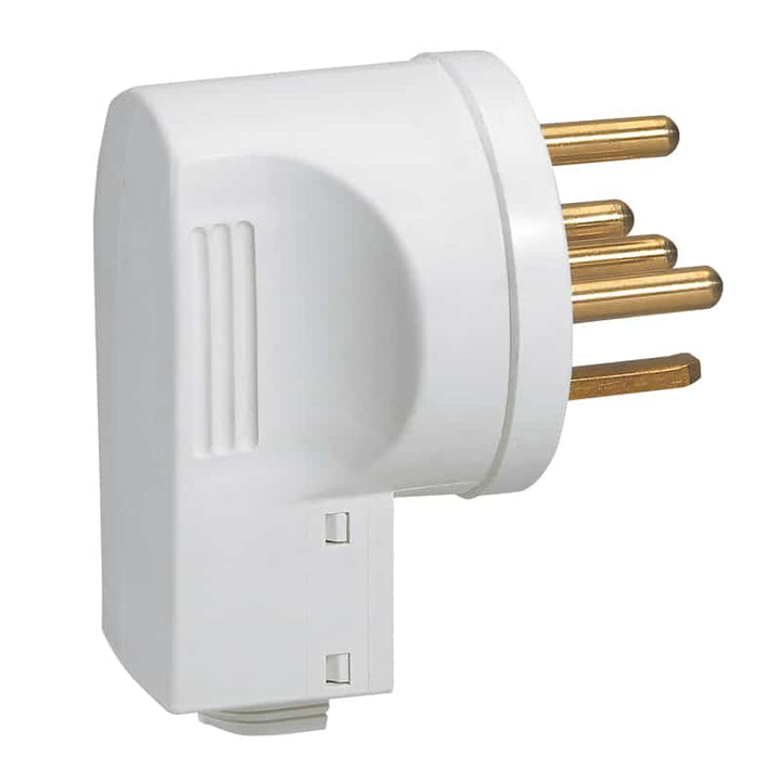 Legrand - Contactstop + kabelklem 3P+N+A 20A 400V ivoorkleur. kunststo - 055157-E⚡shock