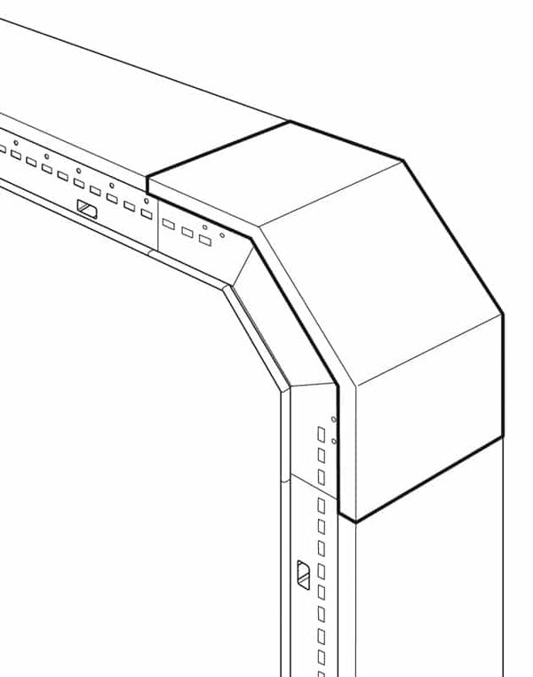 Legrand - Deksel vervalstuk Thvz B500 90gr - EORC50090300GX-E⚡shock