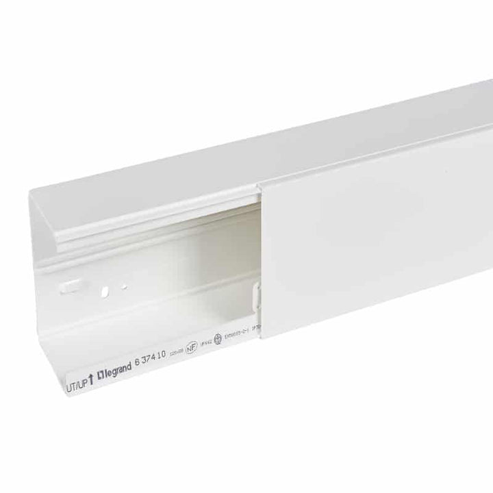 Legrand - DLP distri kabelgoot 120x80 mm lengte 2m - wit - met deksel - 637410-E⚡shock