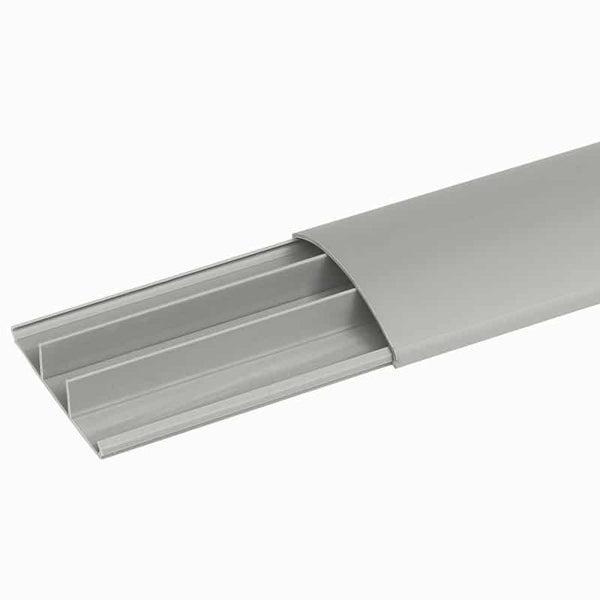 Legrand - DLP vloerlijst 75 x 18 mm grijs - 2 m - 3 compartimenten - 030093-E⚡shock