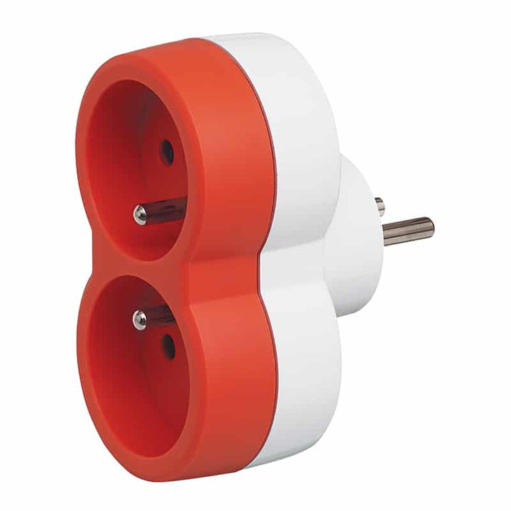 Legrand - Domino contactstop 2X2P+A FB 10/16A bilplite kunsts. oranje - 050503-E⚡shock