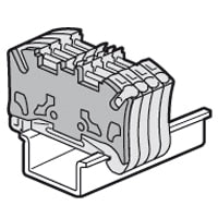 Legrand - Eindplaten veerklemmen 1 ing./1 uitg.-sp. 5mm-Viking3 - 037586-E⚡shock