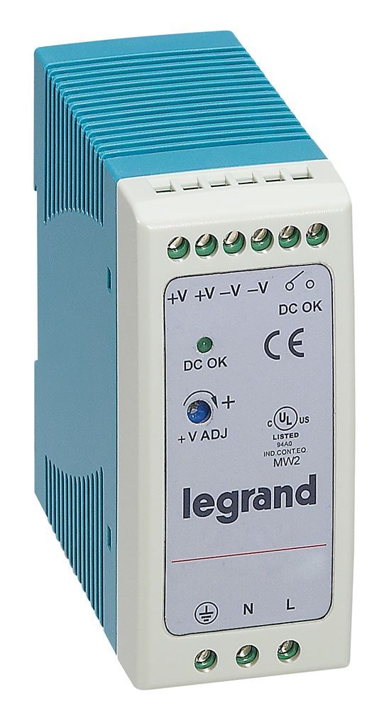 legrand - Geschak. voed. 1F 12VDC 20W primair 100-240 VAC - 146601-E⚡shock