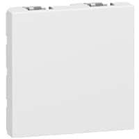 Legrand - Mosaic afsluitplaat Antibact. 2 mod. Wit - 078721-E⚡shock