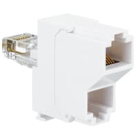 Legrand - Ontdubbelaar RJ 45 contactdoos 2 telefoons ISDN - 032747-E⚡shock