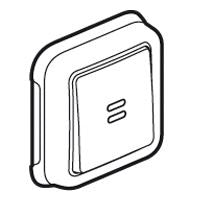 legrand - Oproepblok waterdicht IP55 volledig - wit -met verklikker - 78249-E⚡shock