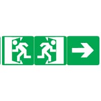 Legrand - Pictogram deur L31 veiligheidsverlichting - 060995-E⚡shock