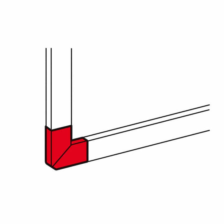 Legrand - Platte hoek 65x150mm DLP alu - 011246-E⚡shock