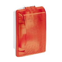 Legrand - Plexo wandlicht rechth. 75 W klasse II-IP55-IK08-E27 rood - 062402-E⚡shock