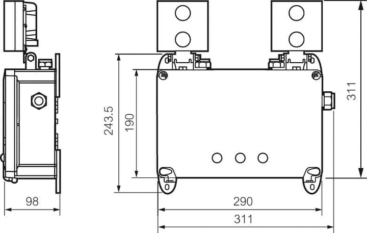 Legrand - Schijnwerper veiligheidsver NP LED 1500lm LVS autotest/adres - 662452-E⚡shock