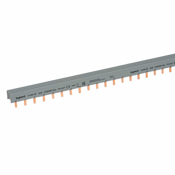 Legrand - Verbindingsrail met tanden 4p 56 modules - 16mm² - 404945-E⚡shock