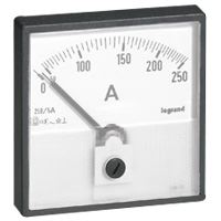 legrand - Wijzerplaat ampèremeter 0 - 250 A - meting op deur - 14616-E⚡shock